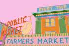 Pike Place Market (Fruit Punch) Art Print