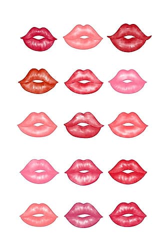 Lips Art Print