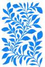 Blue Snake Plant Art Print