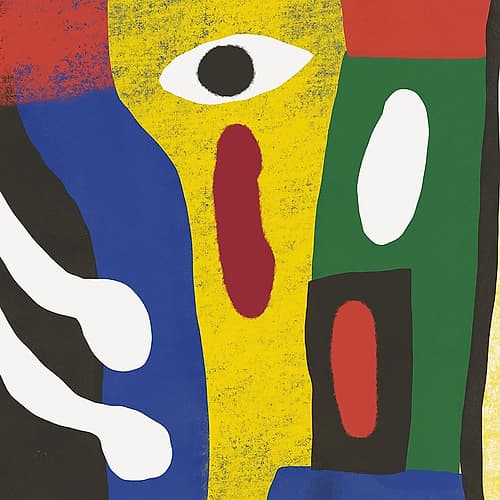 Abstract portrait IV Abstract Art Print
