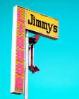 Jimmys Liquor Sign Art Print