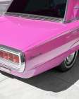 Vintage Pink 1965 Thunderbird Art Print