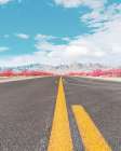 Road to Death Valley Art Print