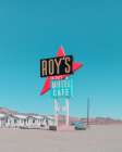 Roys Motel Cafe Retro Sign Art Print