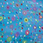 Falling Flowers Art Print