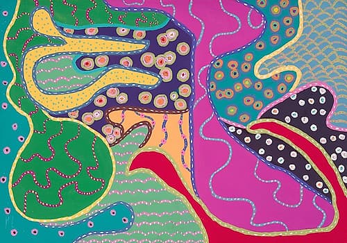 Colour Is Life Art Print