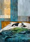 DogAnd#039;s life 5 Art Print