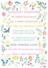 Happiness Childrens calming corner print Art Print