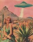 UFO Babe Art Print
