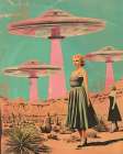 Technicolor Invasion Art Print