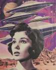 Planetary Purple Invasion Art Print