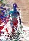 Swimmer sport art #swimmer #sport Coastal Print