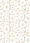 Flower Power on Stripes Art Print