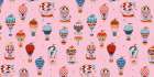 Up and Away_Pink Art Print
