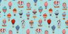 Up and Away_Teal Art Print