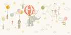 Elephant Dream_SkyWhite Art Print