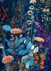 Flora Meadow (51) Art Print
