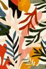 Wild leafs Art Print