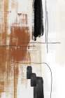 Neutral Canvas 3 Abstract Art Print