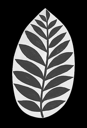 Agot (grayscale) Minimalist Print