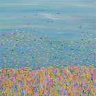 Floating Blossoms Art Print