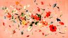 Floatingflowers Art Print