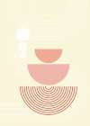 Geometric Shapes No.1 Art Print