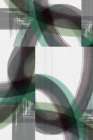 Green Curve 3 Abstract Art Print