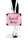 Travel More Art Print