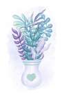 Plant Bouquet Art Print