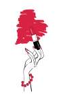 Lipstick Love Art Print