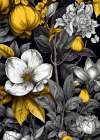 Botanical Fusion 4 Art Print