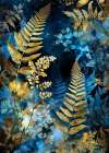 Vibrant Garden and ferns  3 Art Print