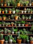 Cactus and succulents 2 Art Print