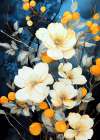 Nature 5 flowers Art Print