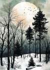 Nature 7 landscape Art Print
