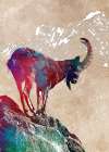 Capricorn animal 1 Art Print