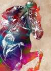 Sport Horserider Art Print