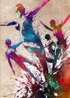 Sport Synchronize Swimming 1 Art Print