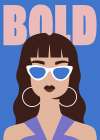 Bold Attitude 1 Art Print