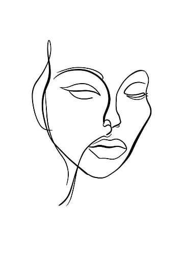 Line04 Abstract Art Print