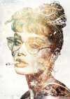 Audrey 01 Art Print
