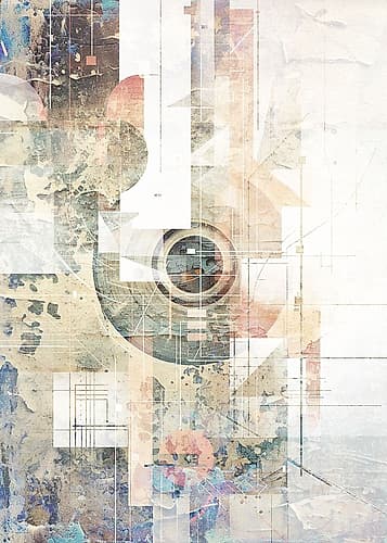 Geometric Illustration 05 Abstract Art Print