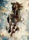 Horse Illustration 01 Art Print