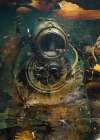 Vintage Diver 01 Art Print