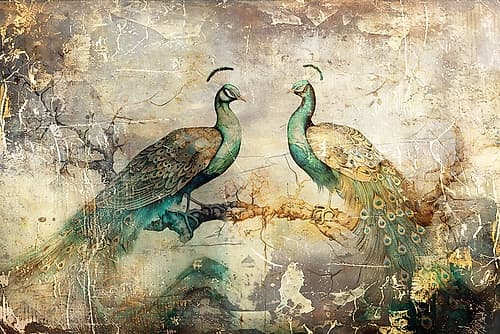 Birds Wall Art 02 Art Print