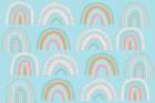 Rainbows_Blue Art Print