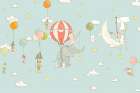 Elephant Dream_Dayblue Art Print