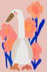 Goose At Spring Art Print
