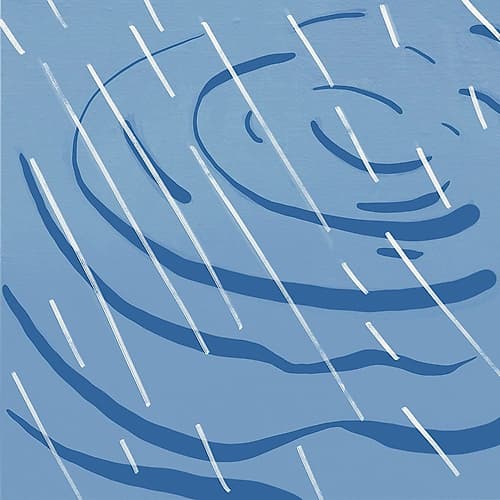 Raining season Art Print
